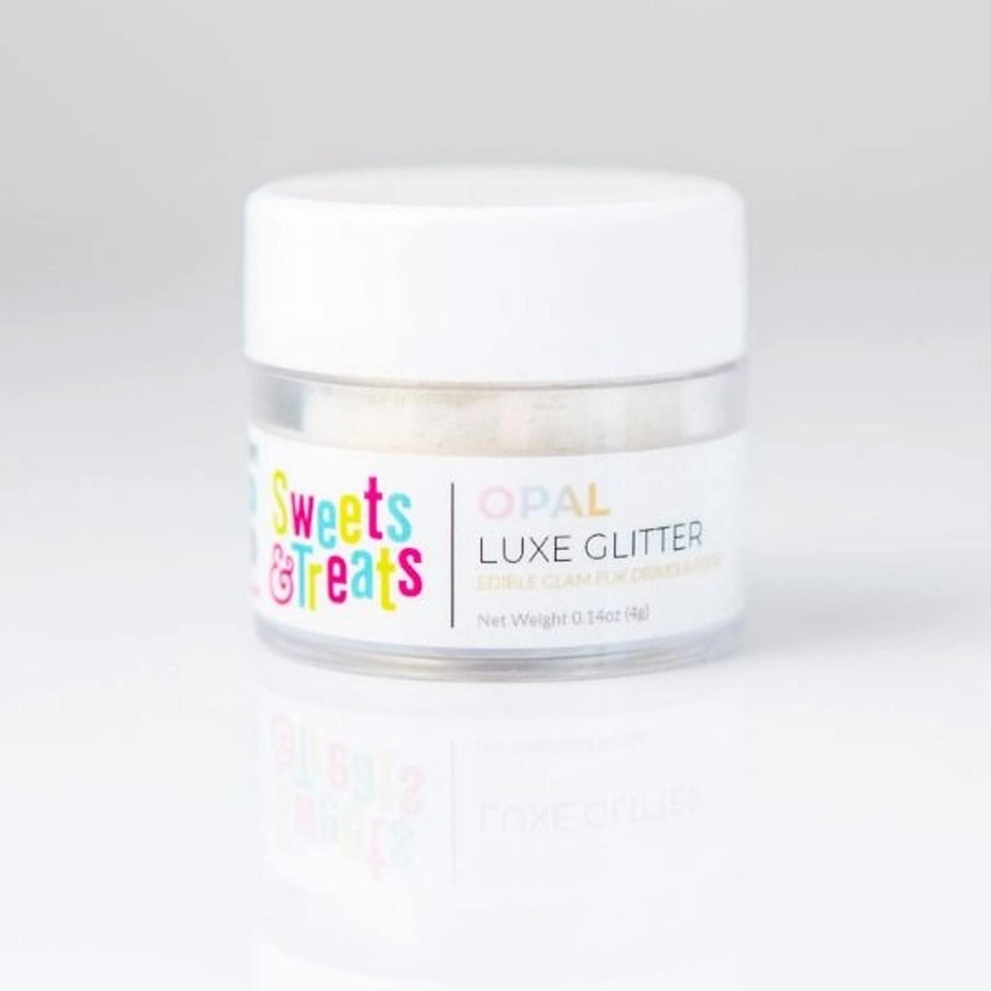 Edible Glitter for Drinks, Edible Glitter for Cakes, White Edible Drink Glitter Cake Decorations for Strawberries, Cocktail