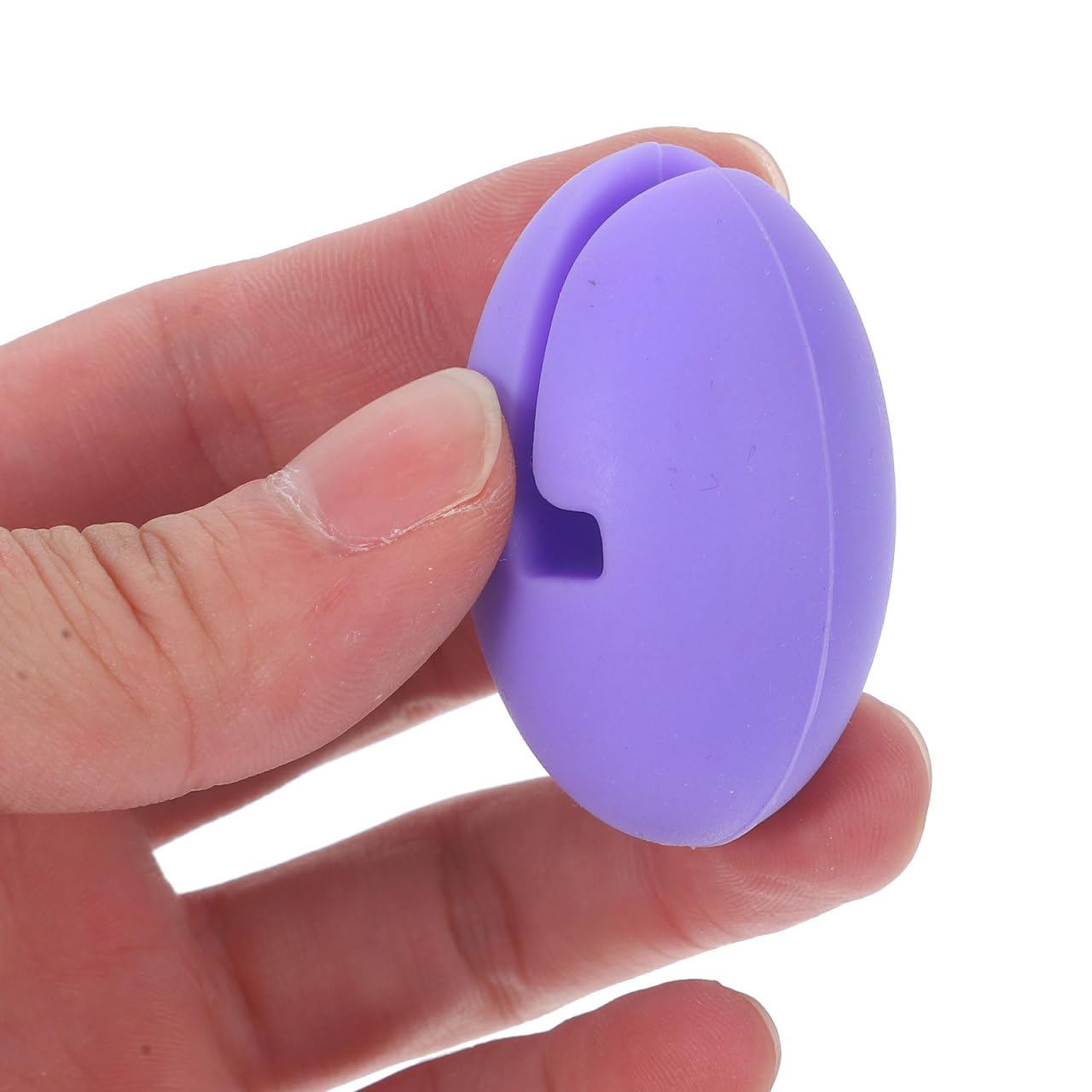 Thermometer Fixing Clip Silicone Thermometer Clip Non-Scratch Design Compatible with Probe Kitchen Accessory for Candle Soap Jam Candy Milk Chocolate Cooking