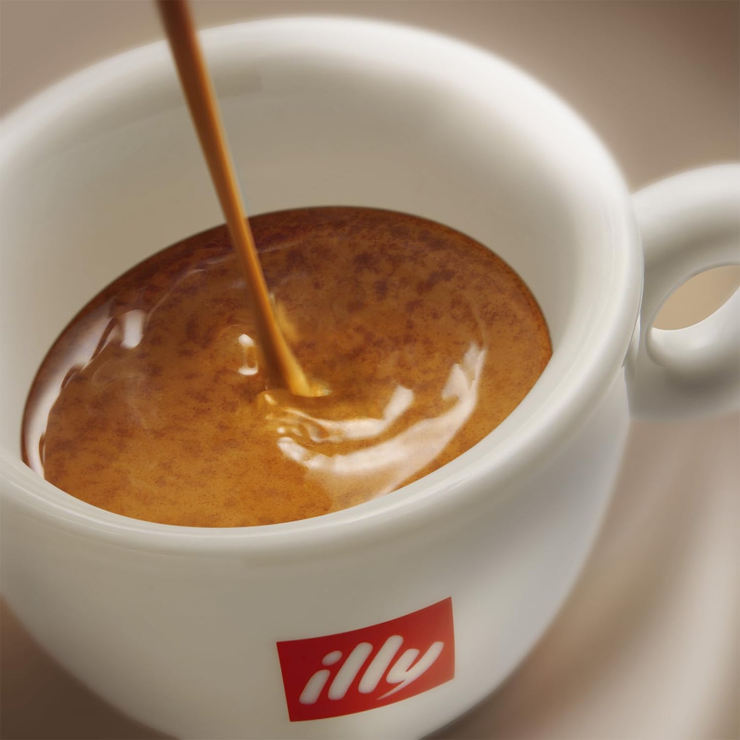 Illy Ground Espresso Coffee, Decaffeinated - Medium Roast - Mild & Balanced - 100% Arabica - Pressurized Packaging Sealed for Freshness - 8.8oz (Pack of 6)