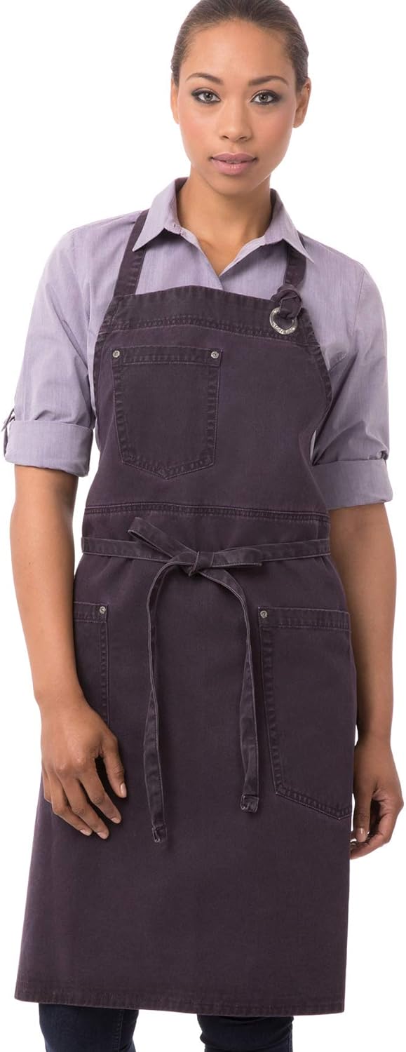 Chef Works Unisex Dorset Bib Apron