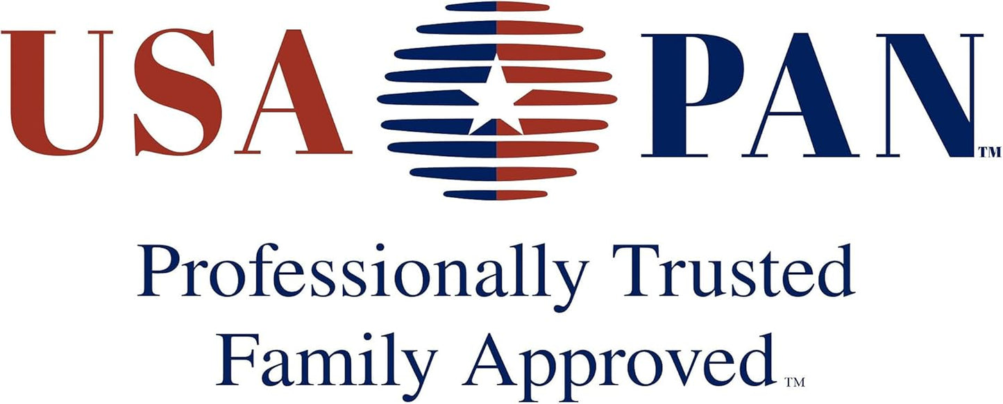 USA Pan Bakeware Nonstick Jelly Roll Baking Sheet Pan, Aluminized Steel