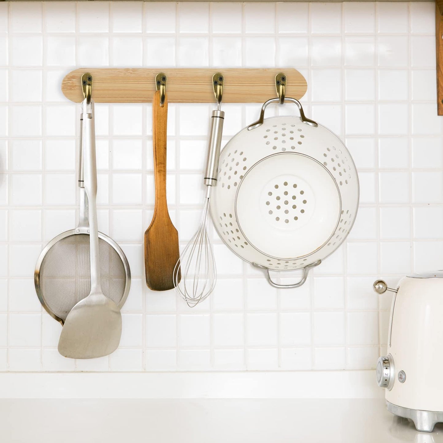 IBosins 15PCS Coat Hooks Wall Mounted Single Prong Robe Hook for Hanging Towel Hooks with 30 Screws for Bags, Hat, Cap, Scarf, Cup