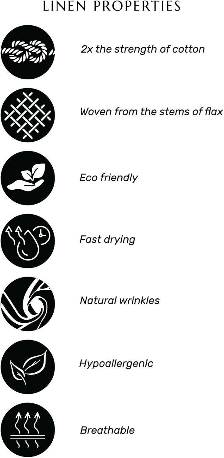 Solino Home 100% Pure Linen Apron for Women & Men - Red and White Stripe Full Midi Bib Apron, Adjustable Neck Strap with Center Pockets for Kitchen, Chef - Handcrafted from European Flax