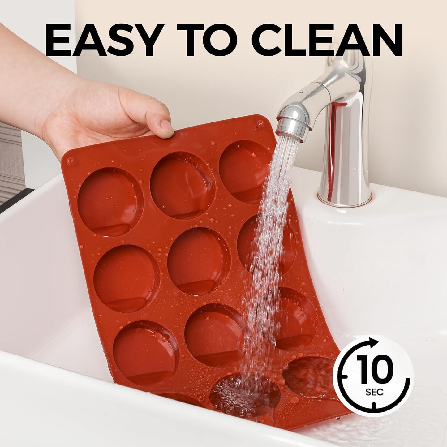 Oreo Silicone Molds 2 PCS, 12 Cavity Cylindrical Chocolate Covered Oreos Cookie Mold, Baking Mold for Oreo, Chocolate, Cookie, Candy, Mini Cake, Jelly