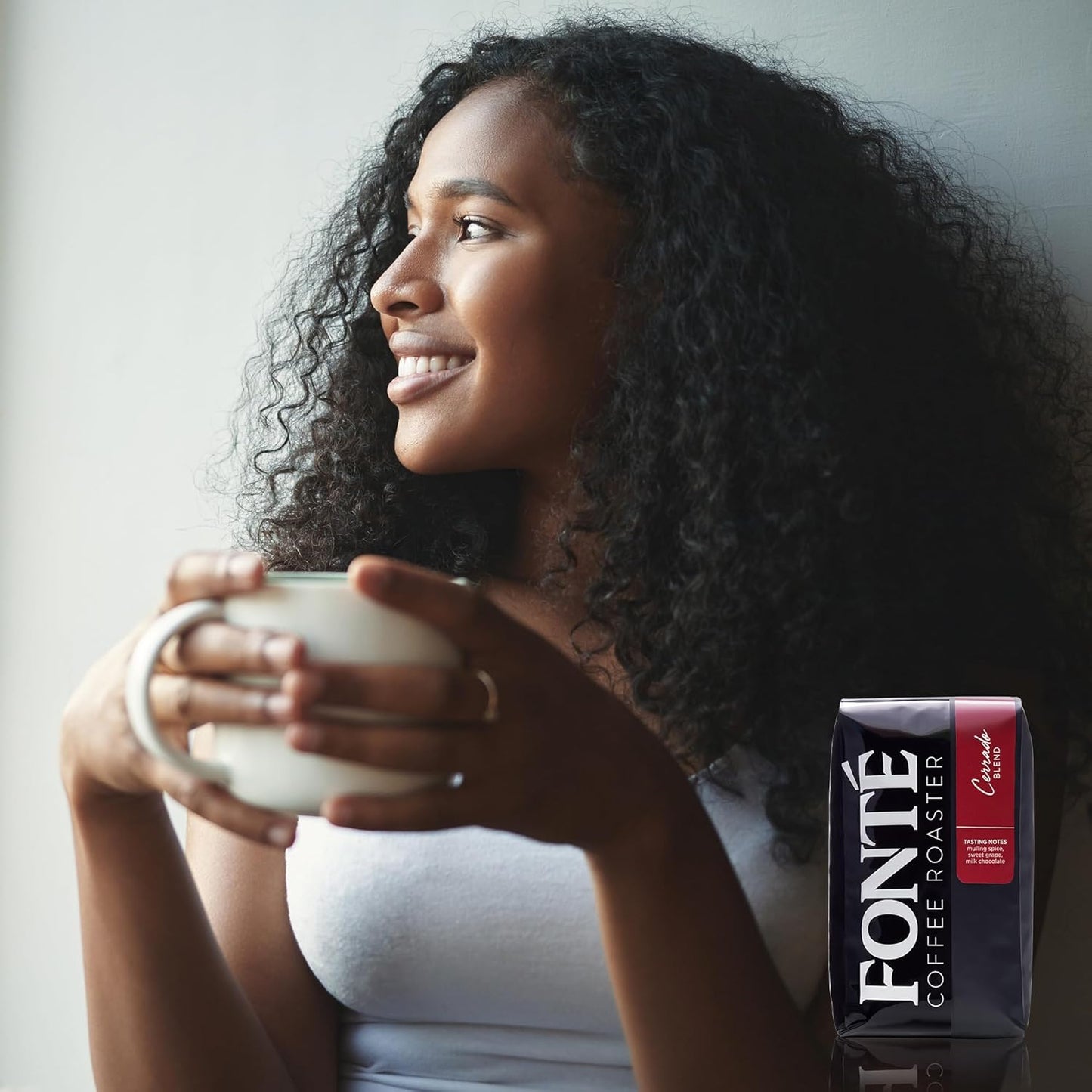 Fonte Coffee Roaster - Whole Bean Coffee - Medium-Dark Fresh Roast - Roasted in Seattle - Single Origin - 12 oz - Spicy, Smoky, Bittersweet Chocolate, Peat - Cerrado