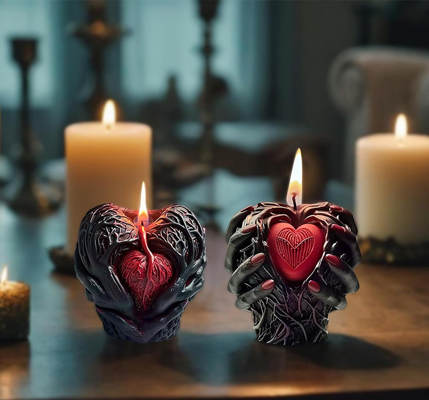 Skull Claw Hand Jewelry Resin Casting Mold for Resin, Soap, Candle Making - Craft Supplies