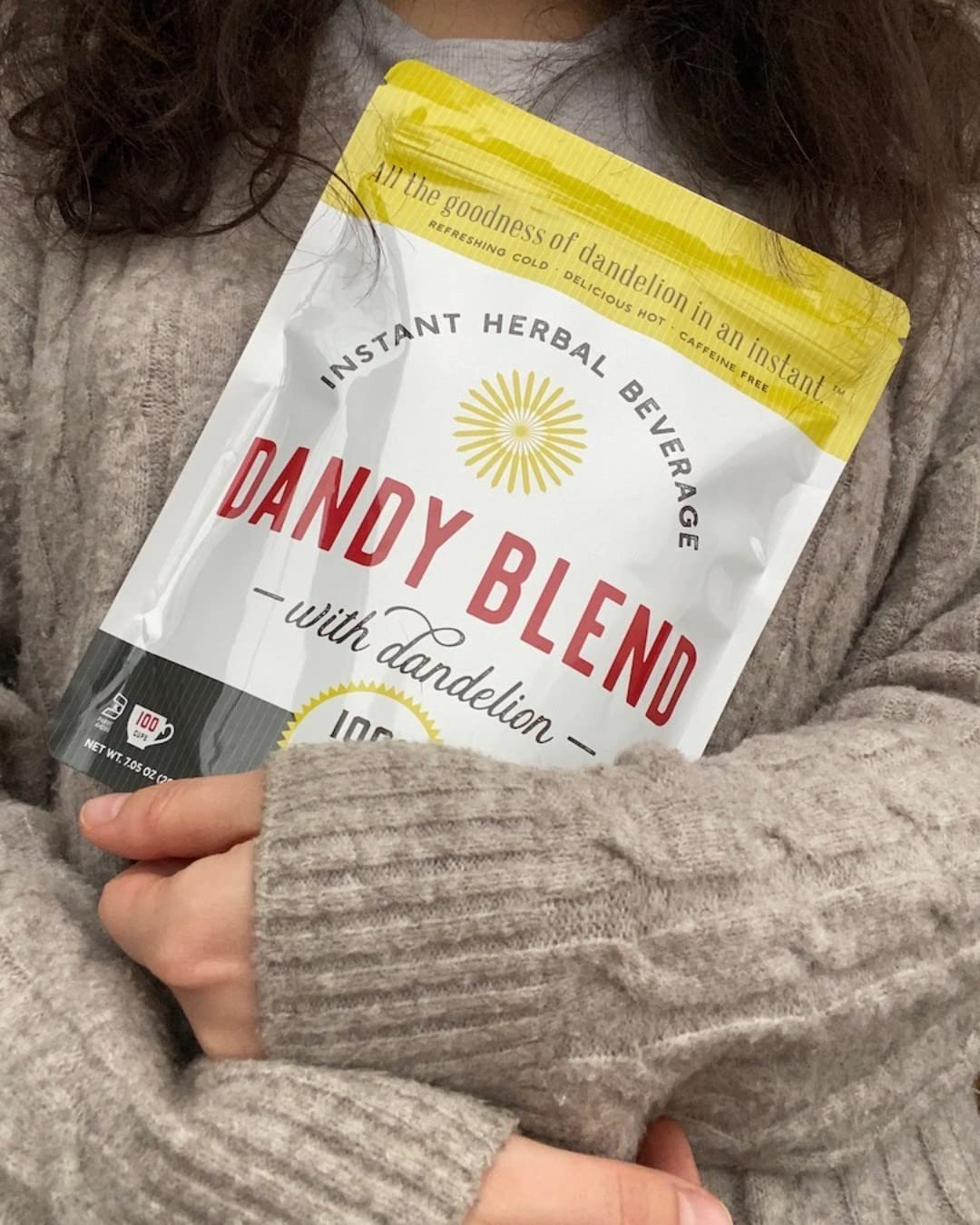 200 Cup Bag of Original Dandy Blend Instant Herbal Beverage with Dandelion, 14.1 oz. (400g) Bag