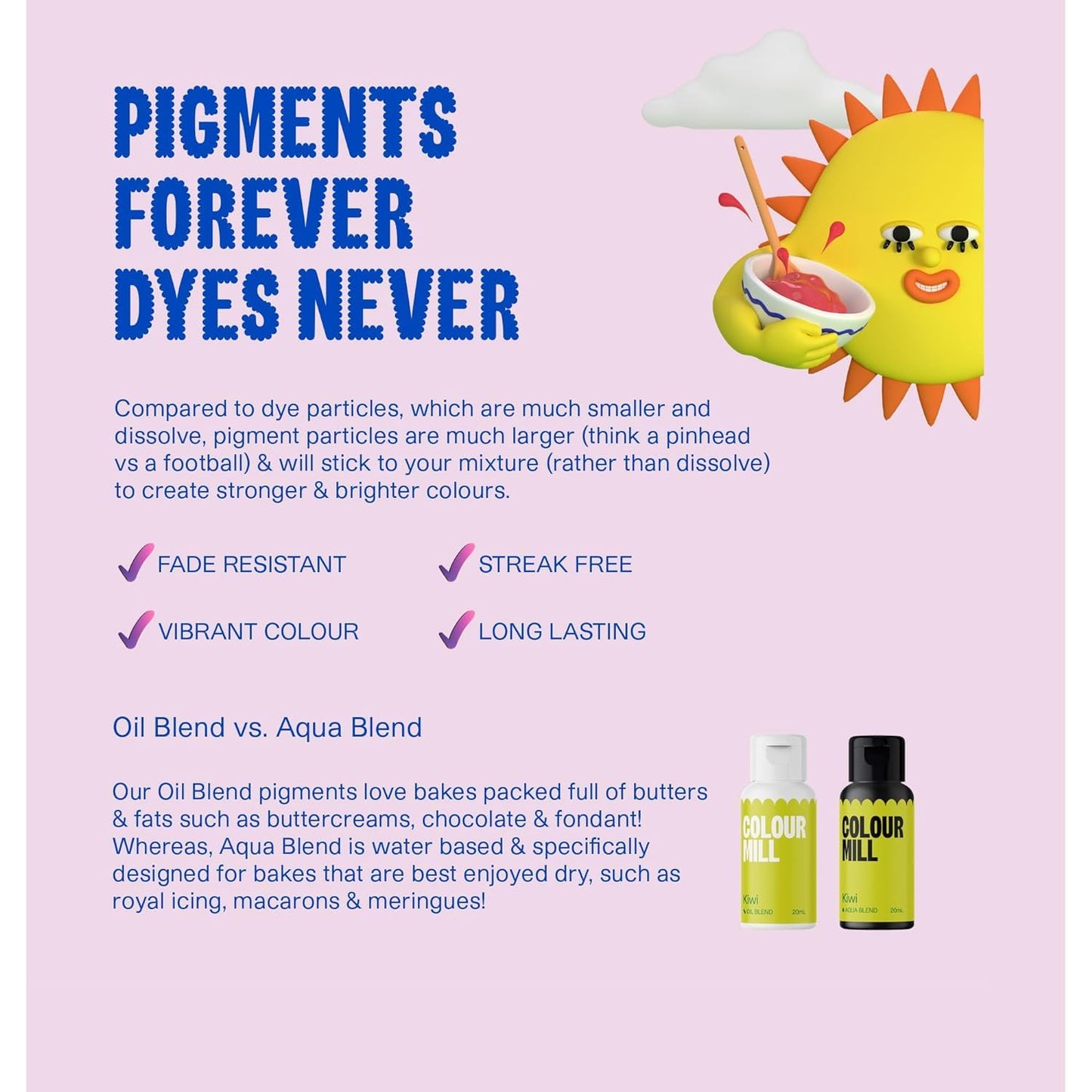 Colour Mill Oil-Based Food Coloring, 20 Milliliters Sand