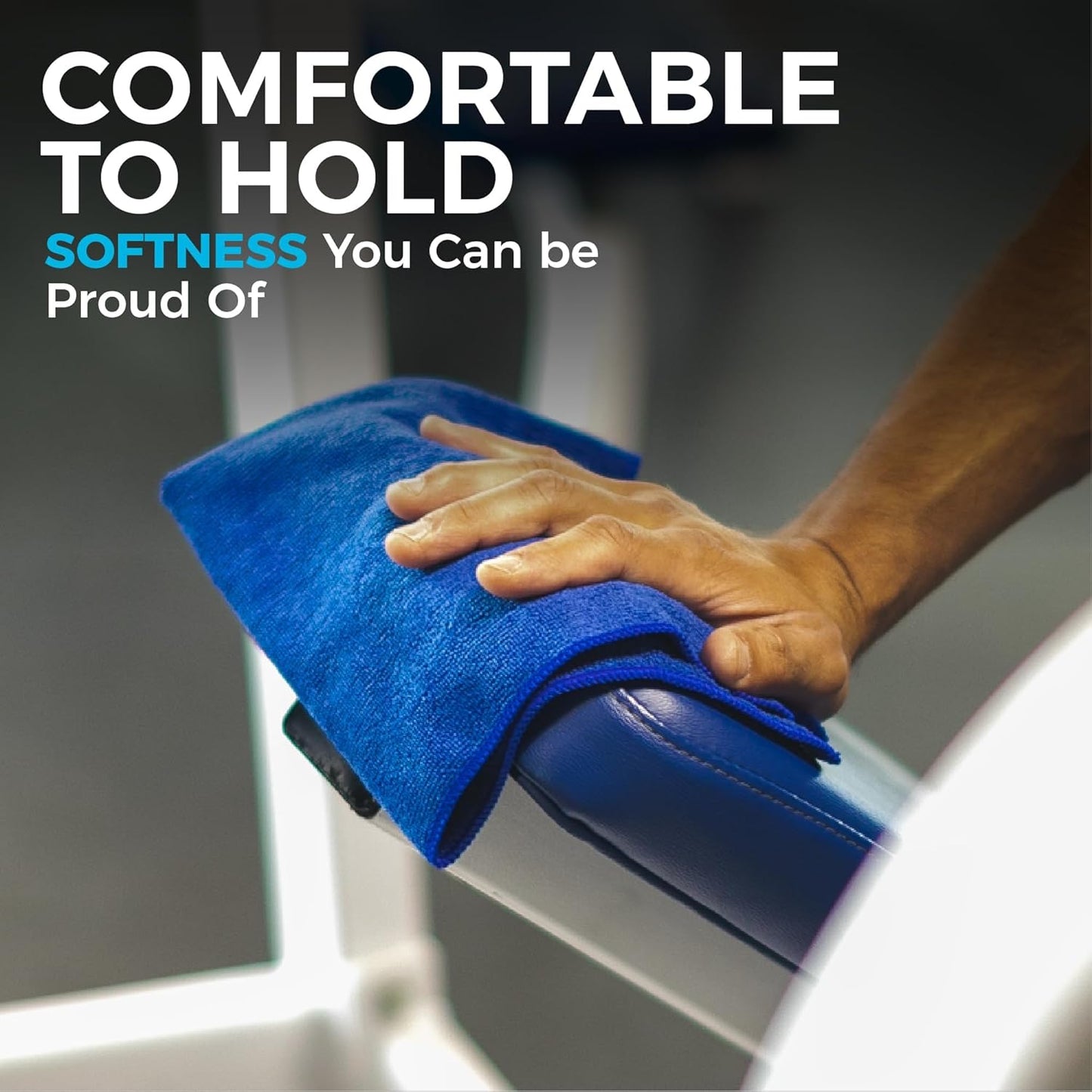 The Rag Company - All-Purpose Microfiber Terry Cleaning Towels - Commercial Grade, Highly Absorbent, Lint-Free, Streak-Free, Kitchens, Bathrooms, Offices, 300gsm, 14in x 14in, Yellow (12-Pack)