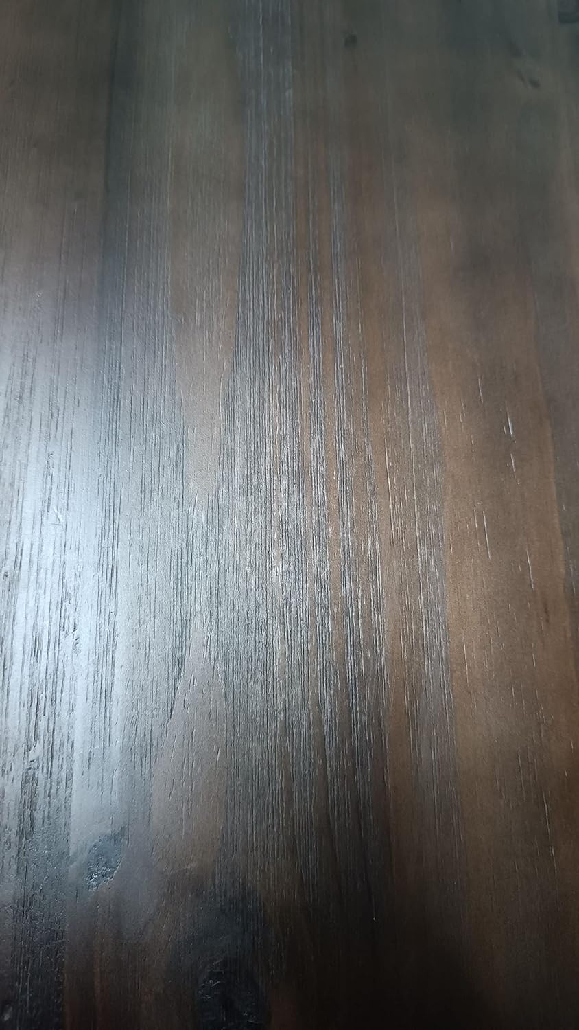 ROGMARS Industrial Pipe Solid Wooden Floating Book Shelves for Living Room Wall Shelving Kitchen Wall Shelves Bar Shelving 48 inch Rustic Farmhouse Shelves 2 Tier