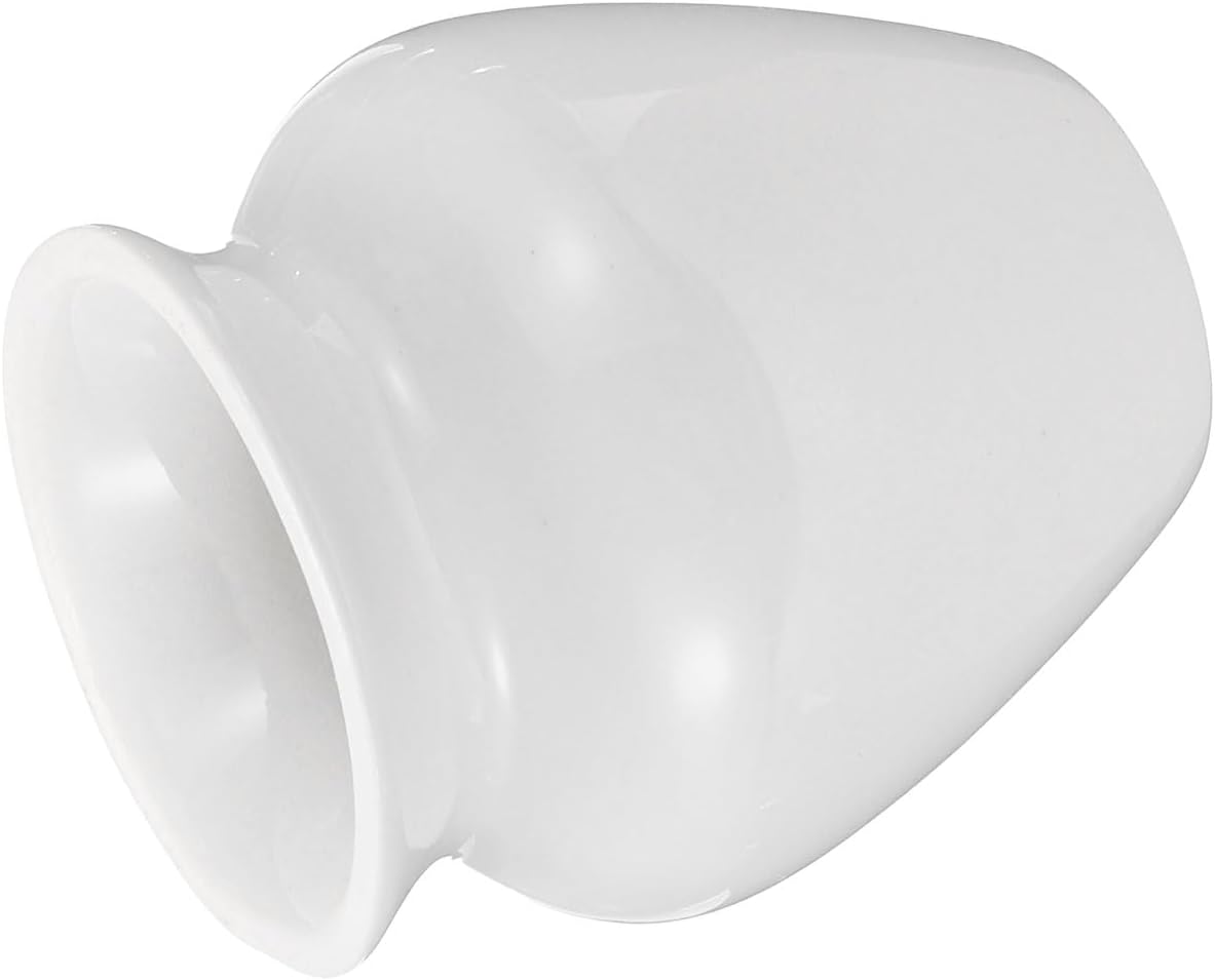 HARFINGTON Ceramic Chasen Stand 72mm Matcha Whisk Holder Teas Set Whisks Stand Traditional Matcha Tea Chasen Holder Tea Set Accessories for Tea Tasting, White