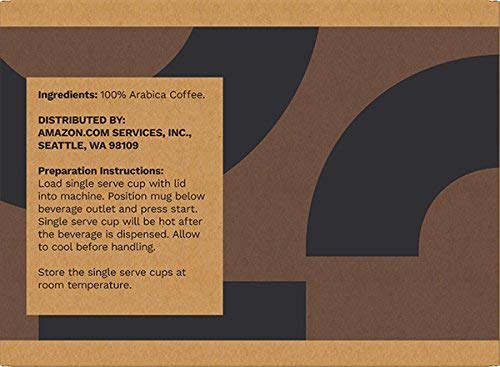 Amazon Brand - Solimo Medium Dark Roast Coffee Pods, House Blend, Compatible with Keurig 2.0 K-Cup Brewers, 100 Count