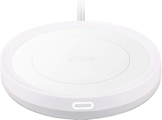 BESTINNKITS White Smart Coffee Auto On/Off Gravity-Induction Mug Office Desk Use, Candle Wax Cup Warmer Heating Plate (Up to 131F/55C), Middle…