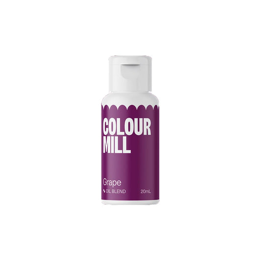 Colour Mill Oil-Based Food Coloring, 20 Milliliters Grape (0.68 Fl Oz)