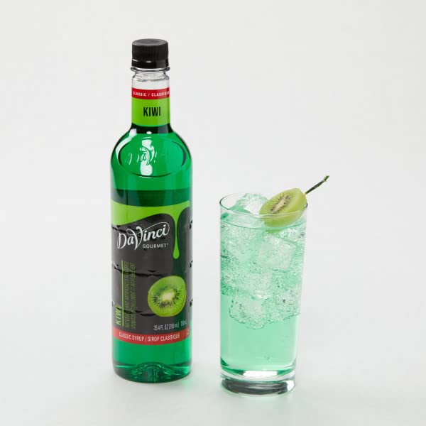 DaVinci Gourmet Classic Kiwi Syrup, 25.4 Fluid Ounces (Pack of 4)