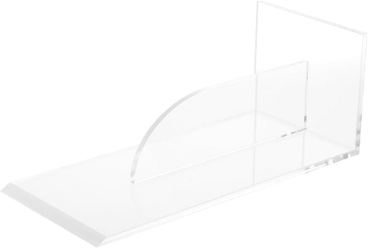 jojofuny Transparent Acrylic Cake Scraper Smoother, Baking Tool for Cake Decoration, Fondant Smoother, Bakery Supplies, Frosting Tools, 8.66 X 3.93 X 3.14 Inch