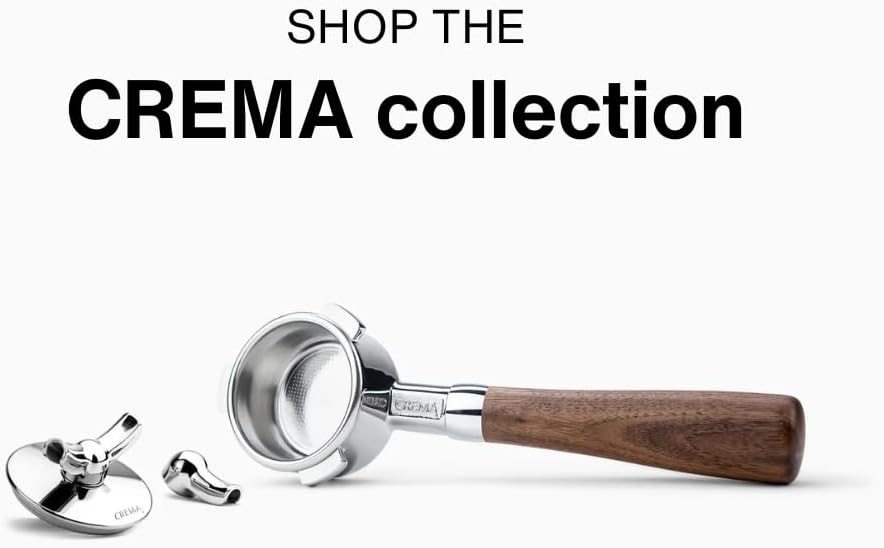 Crema Coffee Products 54mm Bottomless Naked Portafilter - Thumbnail 5