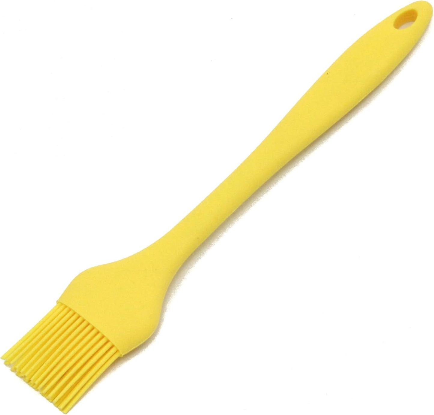 Chef Craft Premium Silicone Basting Brush 10.25 Inch, Yellow