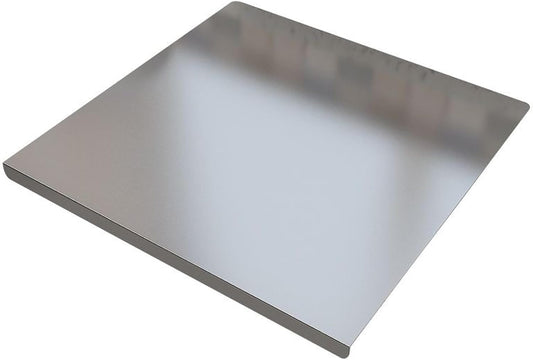 Stainless Steel Cutting Boards with Lip for Kitchen,Chopping Boards for Countertop,Large Metal Cutting Board over Sink Suitable for Meat,Fruits,Vegetables,Bread,Noodle,and Pizza. (15.7"*11.8")