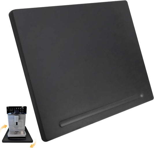 Wood Appliance Sliders with 360' Wheels, Sliding Tray for Coffee Maker & Heavy Kitchen Appliances,Countertop Appliance slider for Kitchen Appliance, Premium Wood Rolling Tray,No Assemble (Wide-Large)