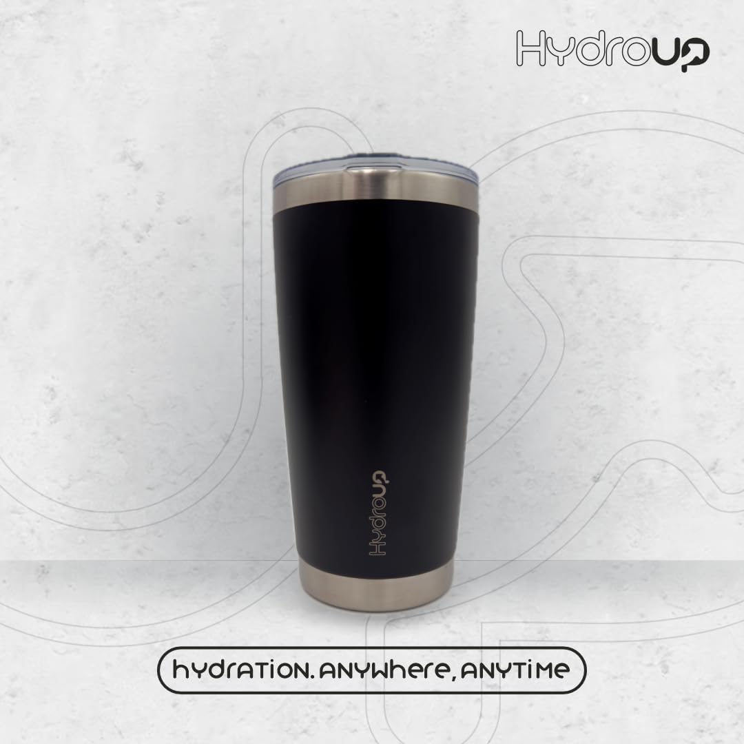 20 oz Tumbler Cup | Stainless Steel Insulated Coffee Mug with Lid | Coffee Travel Mug & Iced Coffee Cup | Leakproof Coffee Tumbler | BPA-Free Insulated Tumblers