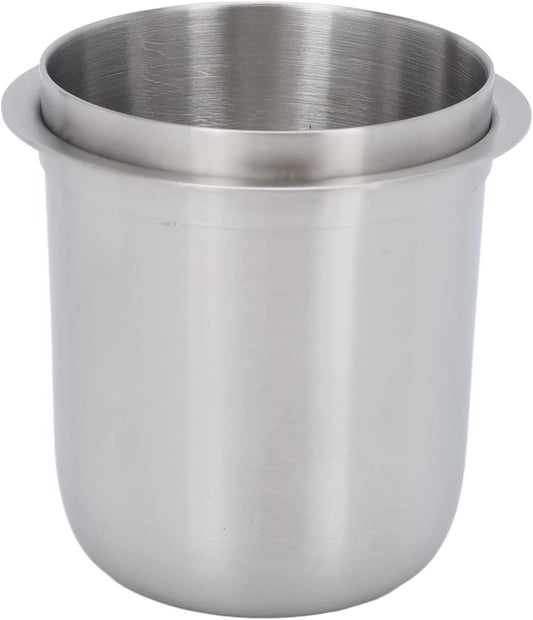 58mm Stainless Steel Dosing Cup, Espresso Coffee Powder Cup Crema Coffee Tool for Coffee Machine(#1)