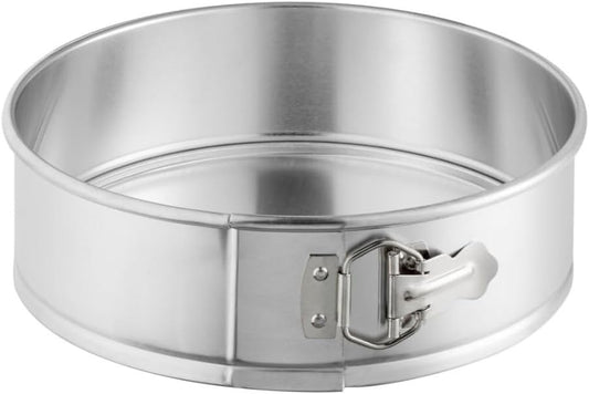 Soro Essentials- 10'' x 3'' Deep Aluminum Round Spring Form Pan- Leak Proof Cheesecake Pan Spring Form Pans with Removable Bottom and Quick Release Latch for Baking Cheesecake Cakes