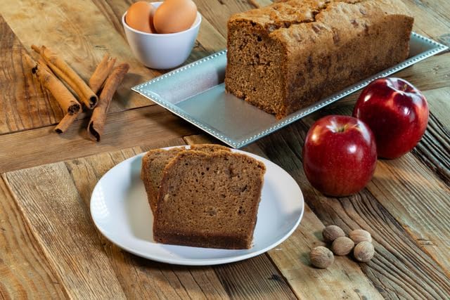 Nadel - NATURALLY DELICIOUS APPLE SPICE CAKE SLICES (16 Pack) Sweet Breads & Cakes, Back to School lunch snack, breakfast bar
