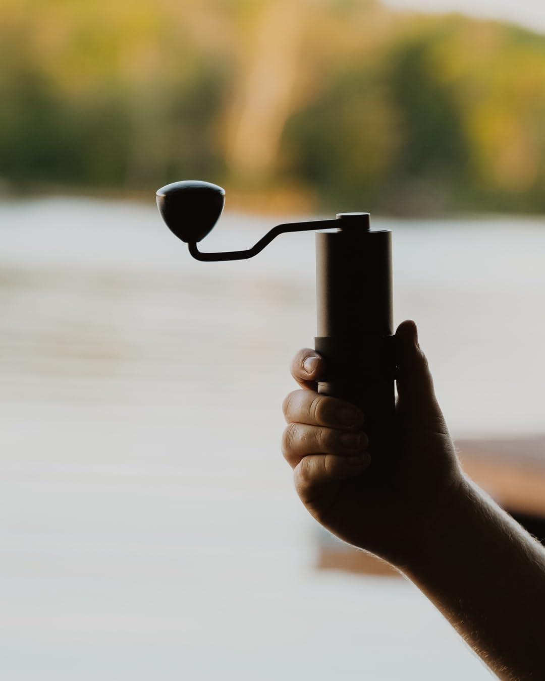 Normcore Manual Coffee Grinder V2 - Hand Coffee Grinder with Stainless Steel 38mm Contemporary Conical Burr - Adjustable Settings - For Aeropress, Espresso, Pour over, French Press