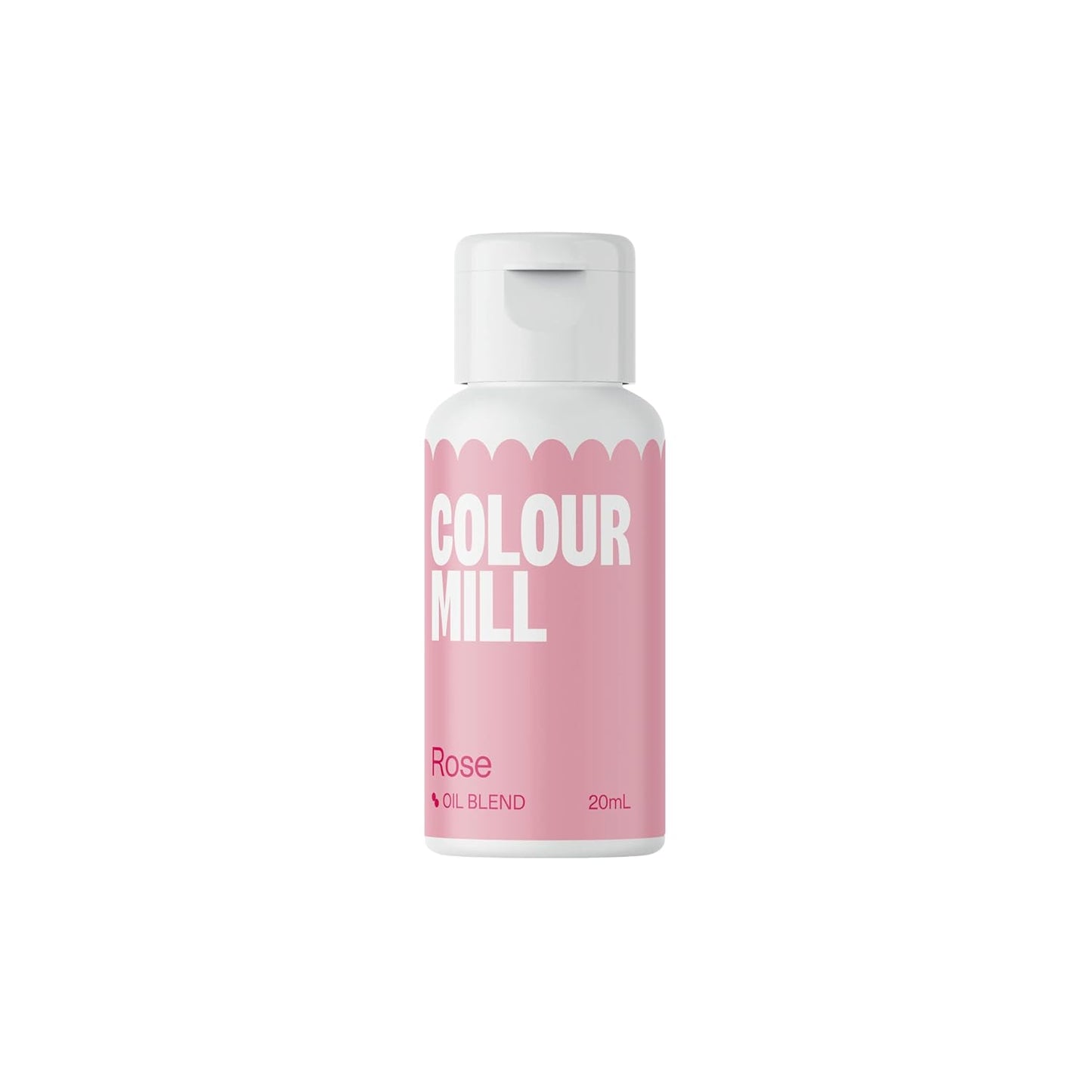 Colour Mill Oil-Based Food Coloring, 20 Milliliters Rose