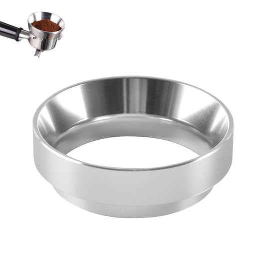 Espresso Dosing Funnel Precision Aluminum Alloy Coffee Dosing Ring Accessories Set for Portafilter Hands-Free (53cm)