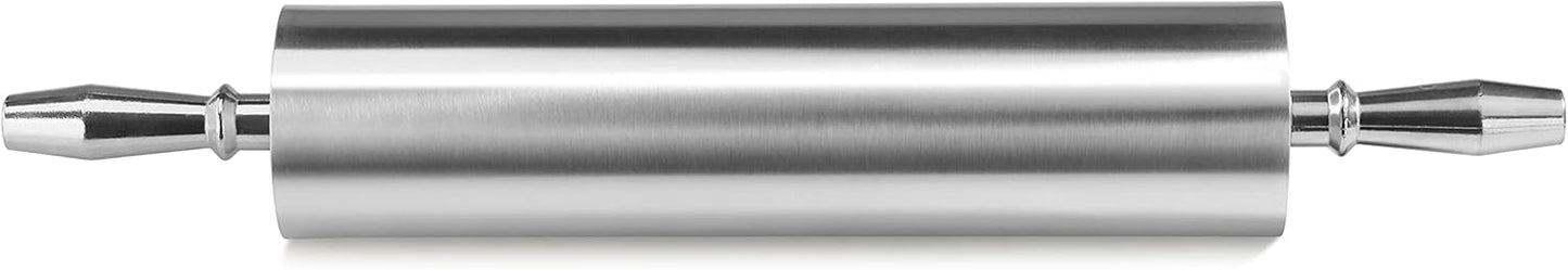 New Star Foodservice - Extra Heavy Duty Restaurant Aluminum Rolling Pin (15-Inch)