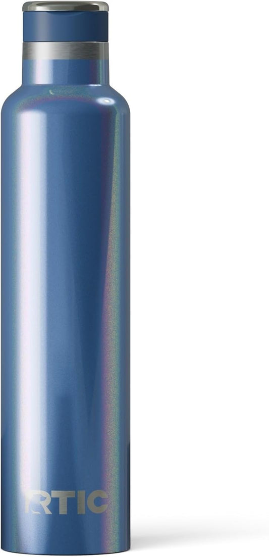 RTIC 26oz Journey Bottle Metal Stainless Steel Vacuum Insulated, BPA Free, Reusable, for Water, Hot and Cold Drinks, Travel, Sports, Camping, Pond Glitter
