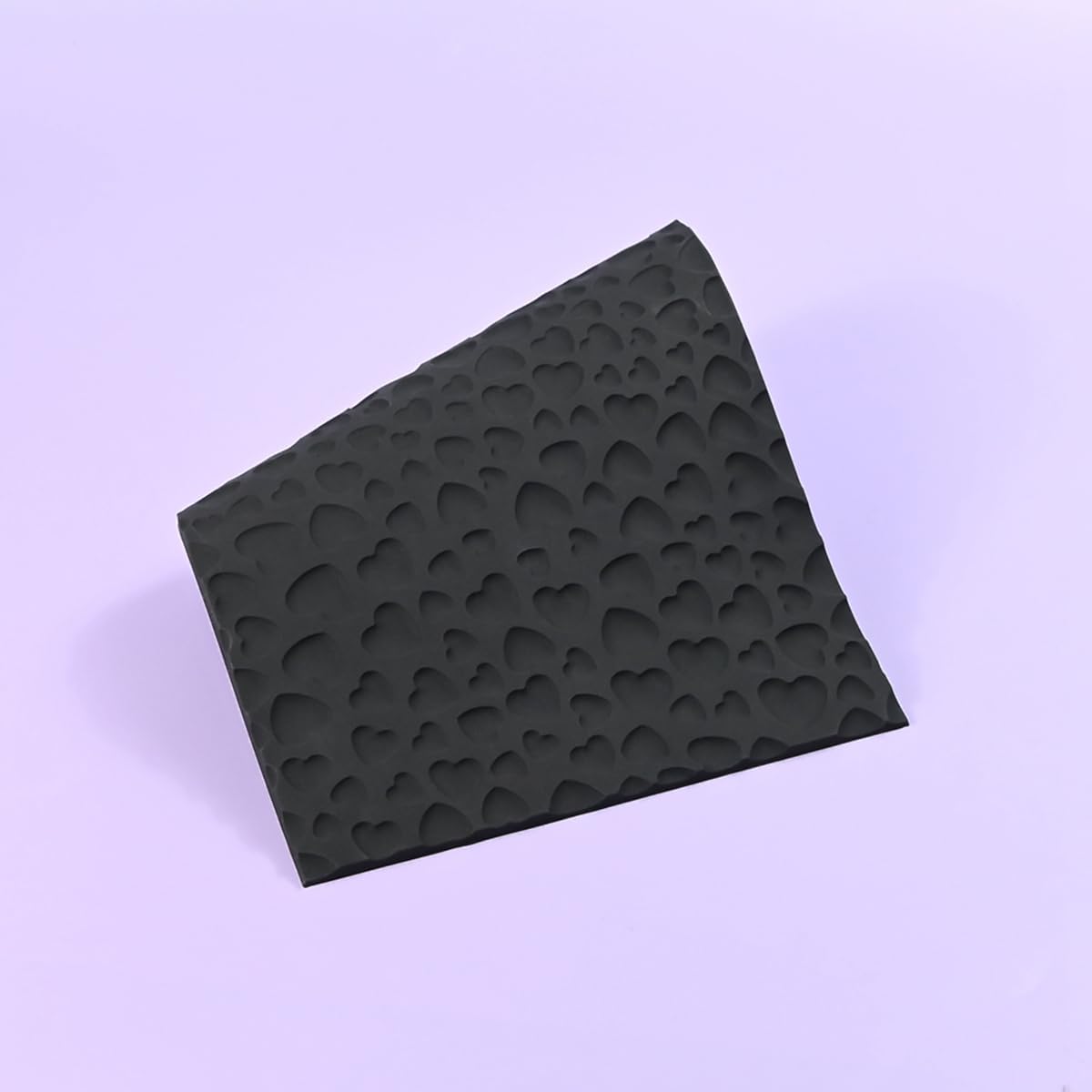 mostsom Silicone Lace Cake Mold Heart Pattern Flexible Sugar Craft Decorating Tool for Baking, Fondant, Chocolate, and Resin Molding Non-Stick Cake Decorating Molds (B_ Heart)