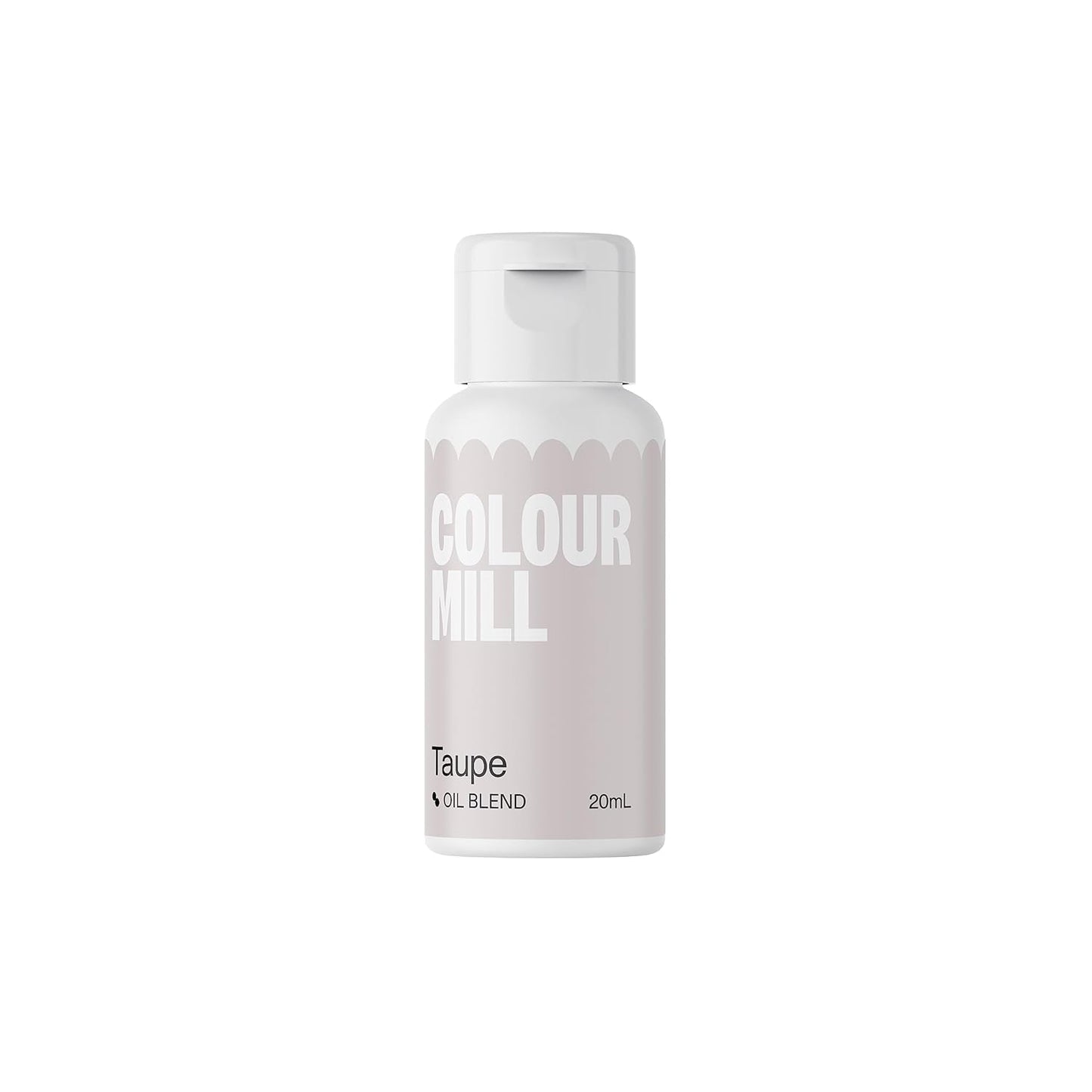 Colour Mill Oil-Based Food Coloring, 20 Milliliters Taupe