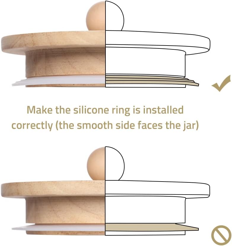 Sweejar Ceramic Kitchen Canisters, 28 FLOZ Porcelain Food Storage Jar with Airtight Seal Wooden Lid, Home Container Serving for Coffee Beans, Tea-leave, Sugar, Salt and More, Tool Bucket (Yellow)