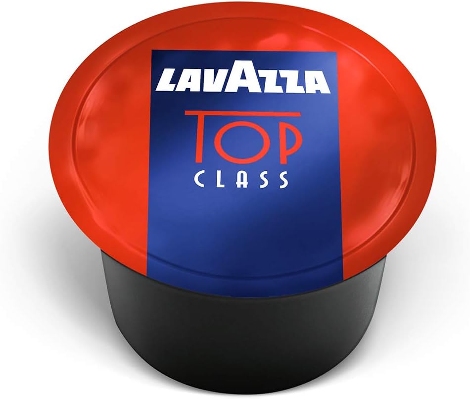 Lavazza Blue Top Class Espresso Capsules, Arabica and Robusta Blend, Compatible with Lavazza Classy Machines (100 Capsules)