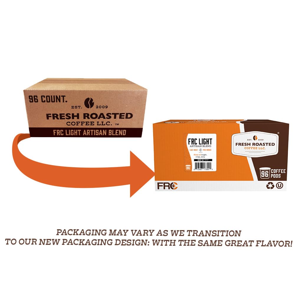 Fresh Roasted Coffee, Costa Rica Tarrazu, Medium Roast, 96 Pods for K Cup Brewers