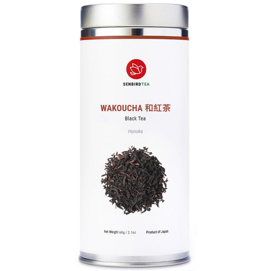 Senbird Premium Wakoucha, Japanese Black Tea - Honoka From Shizuoka, Japan - Loose Leaf Tea In Airtight Tea Tin (2.12oz/60g)
