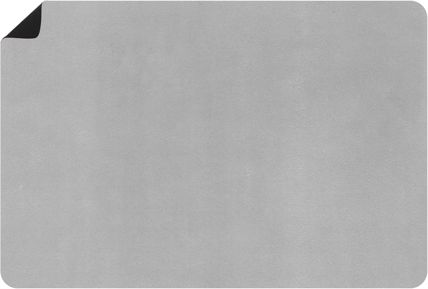 uxcell Silicone Mats for Kitchen Counter, 35.4" x 23.6" Non-Slip Countertop Protector Mat Heat Resistant Coffee Mat Waterproof Table Placemat, Gray