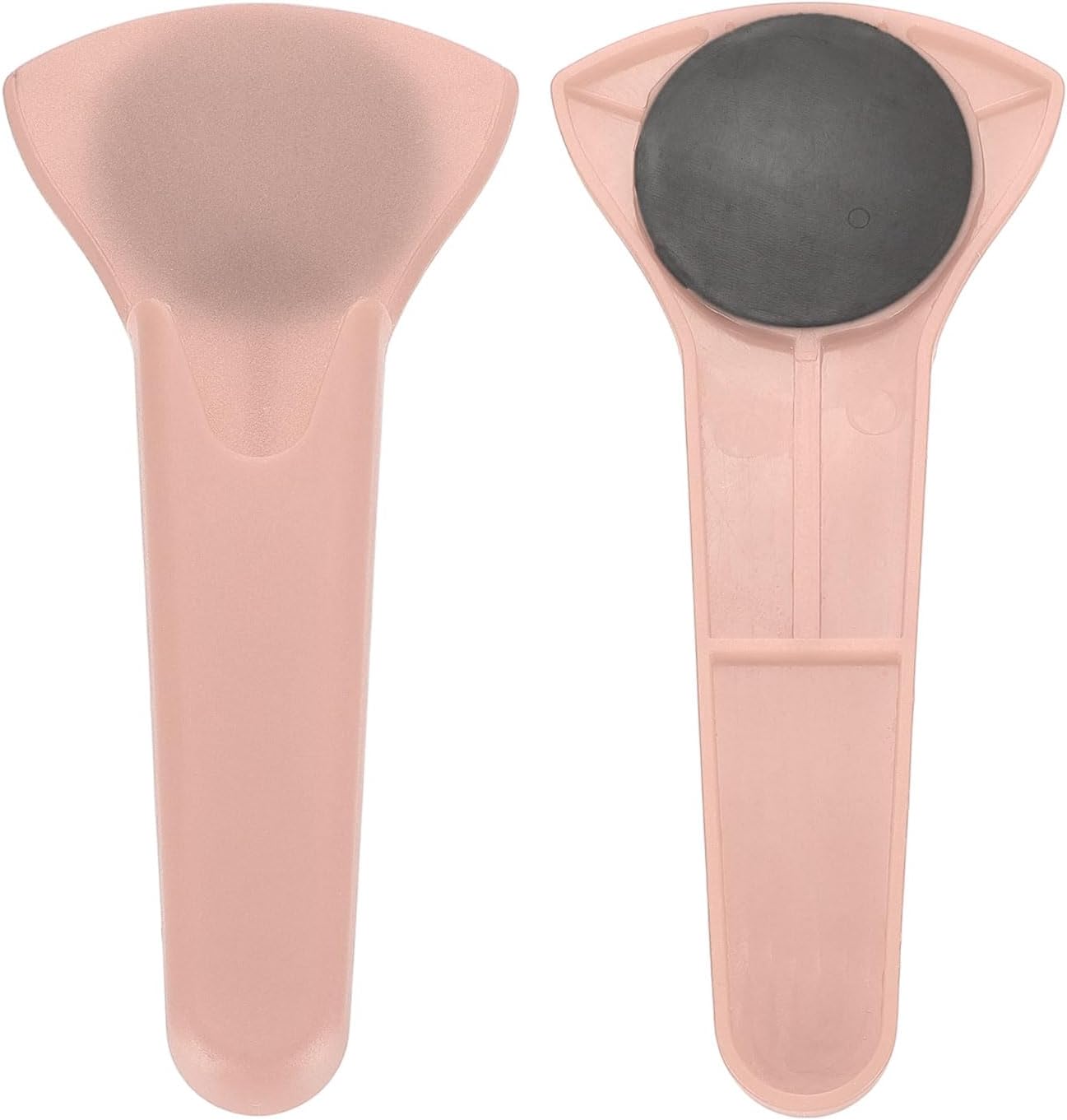 uxcell 2 Pcs Magnetic Scissor Holder, 7.48" x 3.46" Plastic Scissors Cover Durable Waterproof Protector Portable with Round Magnetic Absorber for Kitchen Shears, Pink