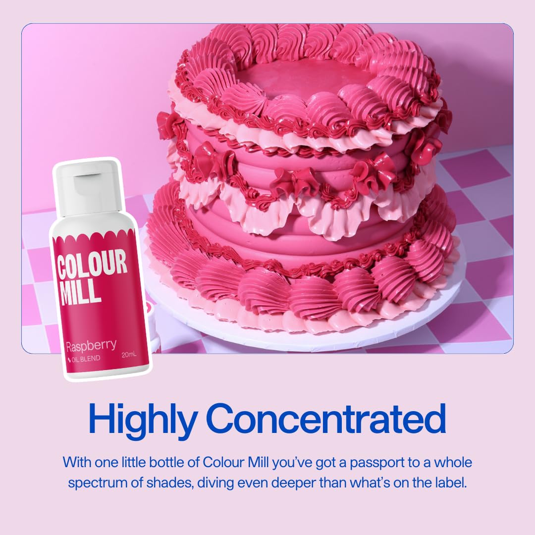 Colour Mill Oil-Based Food Coloring, 20 Milliliters Peach