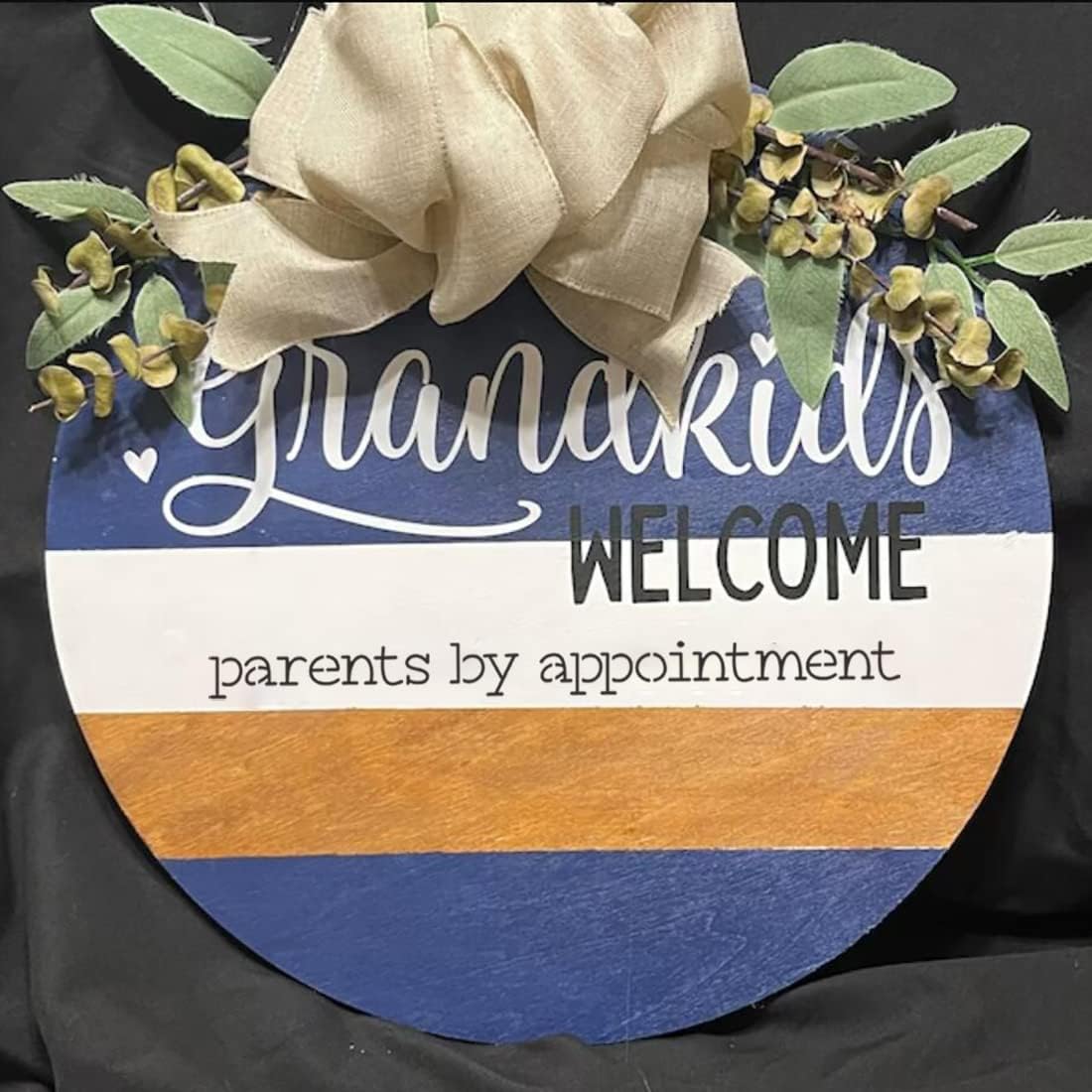 Funny Welcome Stencils for Painting Sarcastic Round Stencil Large Gather Stay Awhile Templates for Door Hanger,Doormat, Porch Sign, Wreath