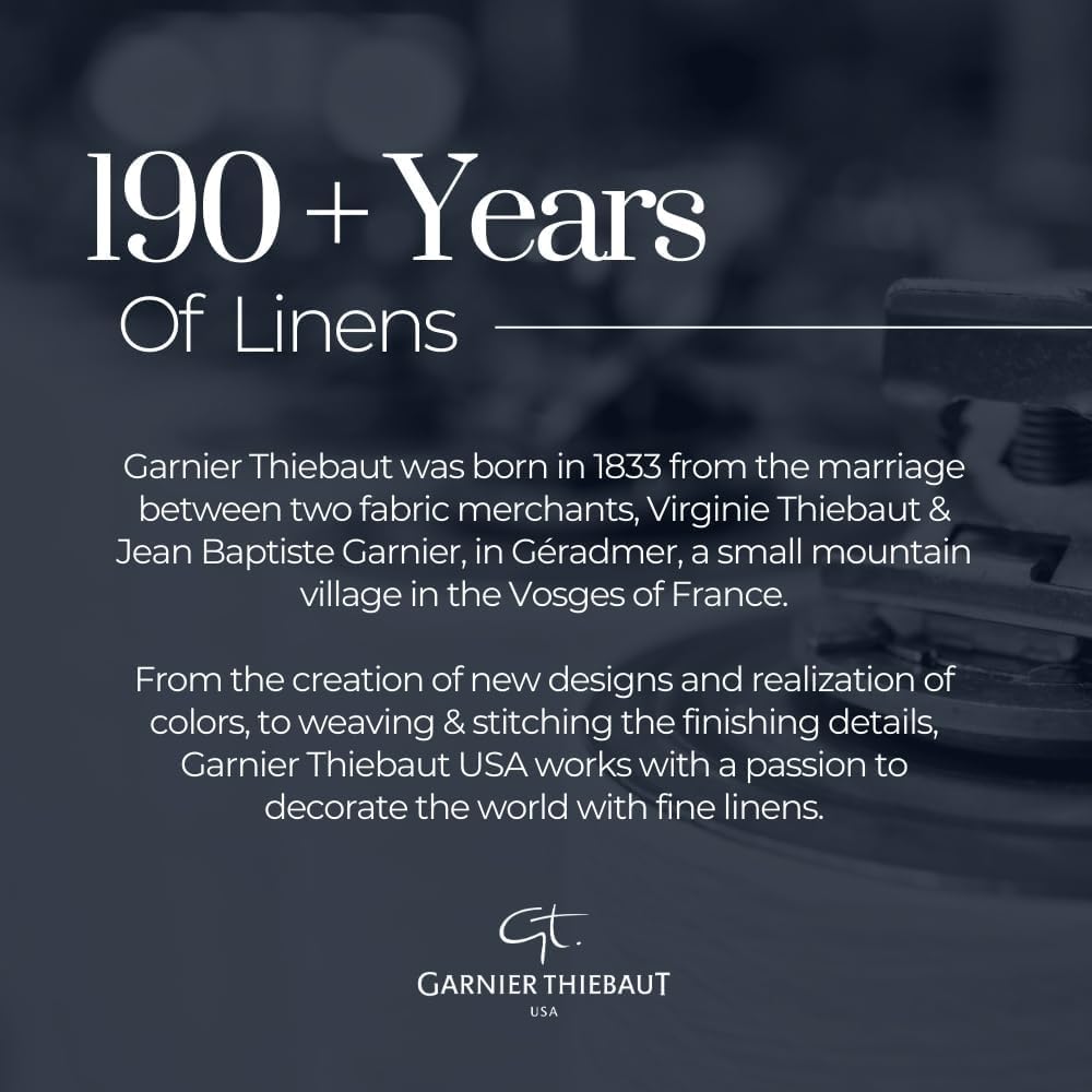 Garnier Thiebaut Jardiniere Vert (Green Planter) French Kitchen Towel 22"x30", Cotton, Jacquard