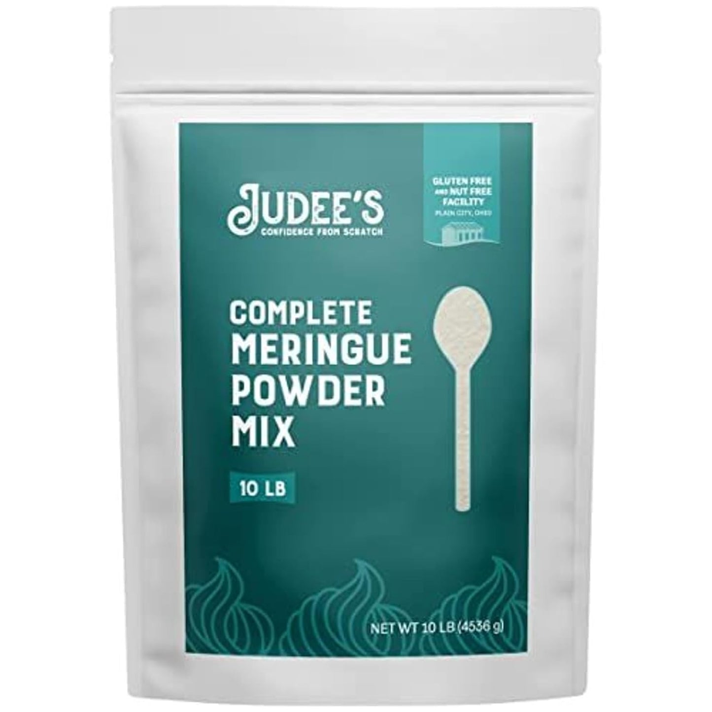 Judee's Gluten Free Meringue Powder Mix 40lb - No Preservatives, Non-GMO Gluten-Free & Nut-Free - Made in USA - Make Meringue Cookies, Pies, Frosting, and Royal Icing