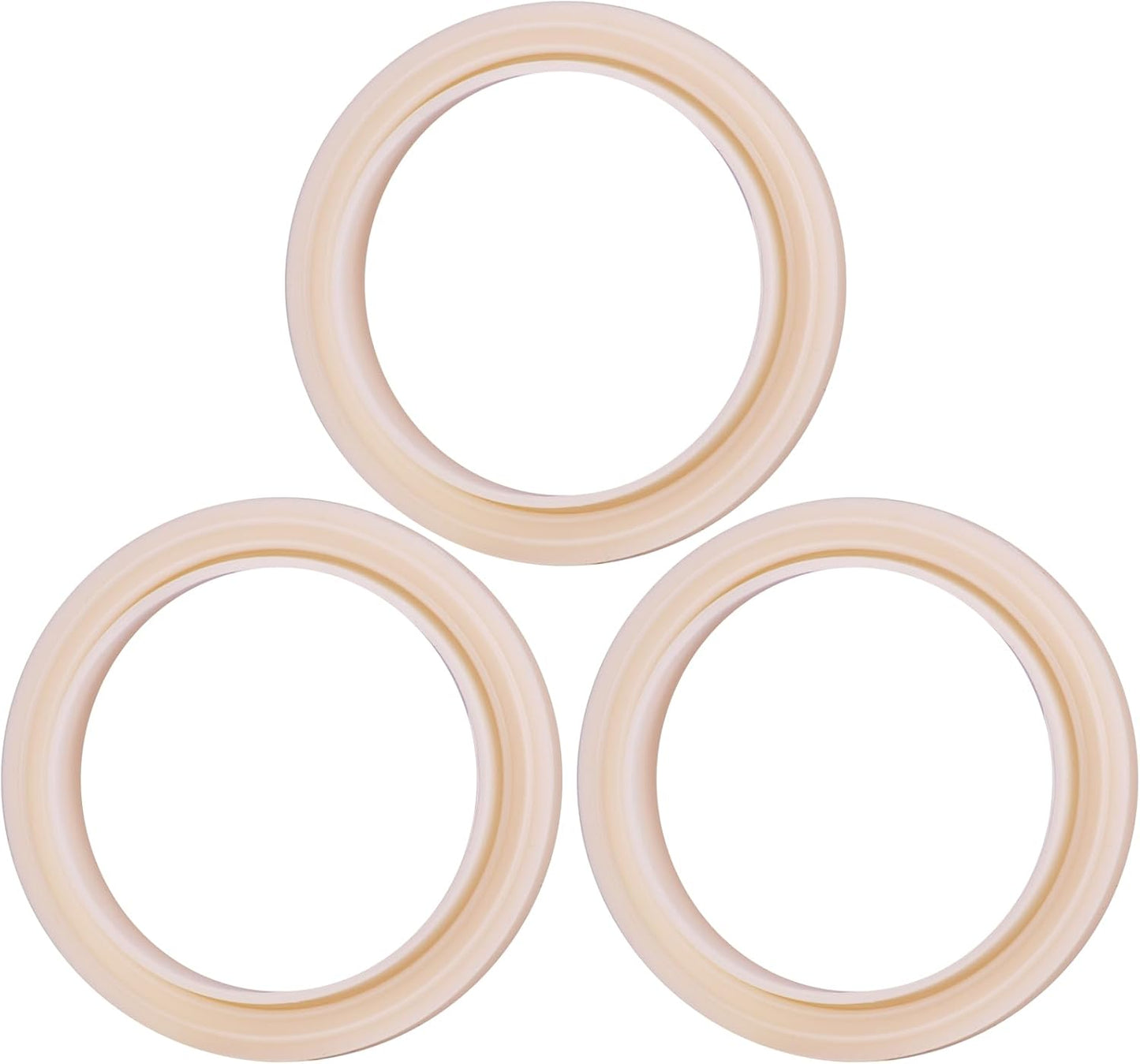 3 Pcs 54mm Silicone Steam Ring, No BPA Silicone Gasket Replacement Compatible with Barista 878/870/860/880/810/840/450/500 and Sage 880/878/875/870/810/500, for Espresso Machine Repair and Upgrade
