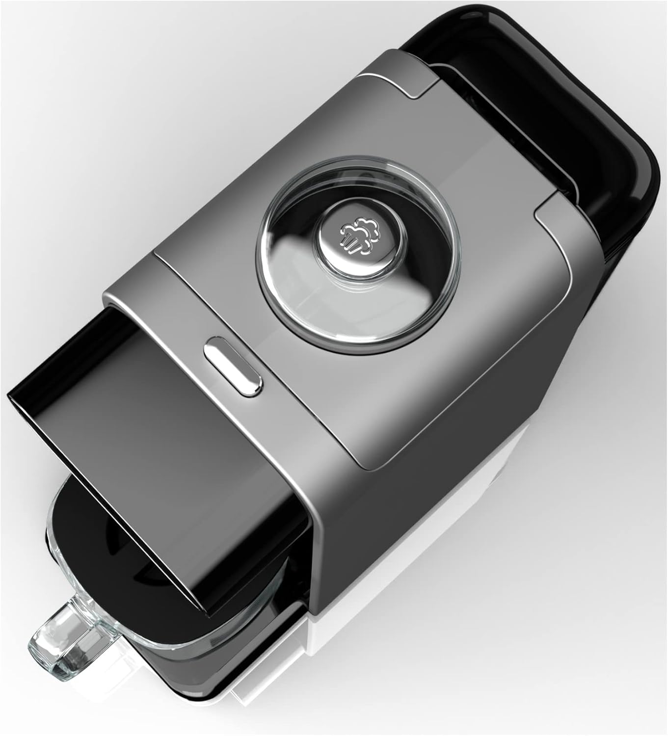 ChefWave Milkmade Non-Dairy Milk Maker (Black/Silver) with Handheld Milk Frother (2 Items)