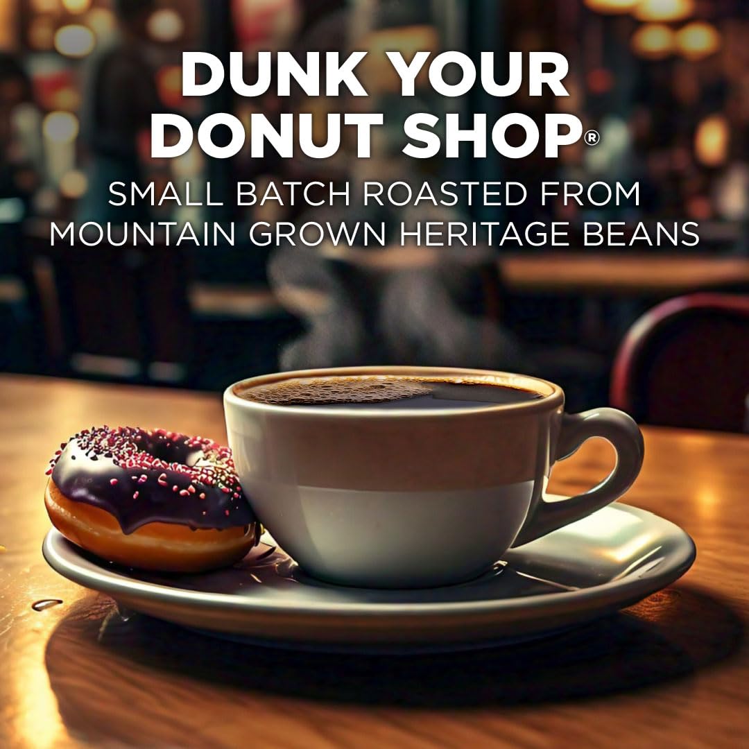 Maud's Donut Shop Coffee Pods, 100 ct, Light Roast Recyclable Single Serve Pods – 100% Arabica Coffee, Compatible with Keurig K Cups Maker