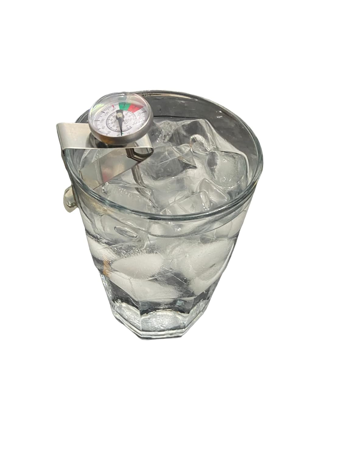 Rattleware Thermometer, Genuine Milk Frothing Thermometer and Barista Thermometer, Fast Readout and Clear Temperature Targets / 5" Probe, 1" Dial