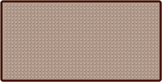 2 Pack 12 x 6 inch Rubber Bar Mats for Countertop. Coffee Station, Coffee Bar Accessories & Deco.